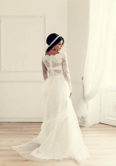 Свадебное платье Мириам-V44896 - Свадебный салон Vesna