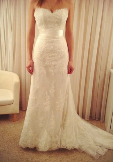 Свадебное платье Грис Перла-V44908 - Свадебный салон Vesna