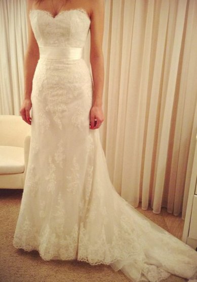 Свадебное платье Грис Перла-V44908 - Свадебный салон Vesna