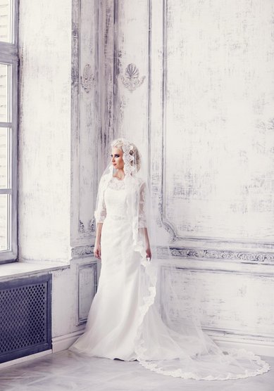 Свадебное платье Адрианна-V44933 - Свадебный салон Vesna