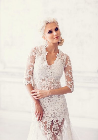 Свадебное платье Марсилья-V44939 - Свадебный салон Vesna