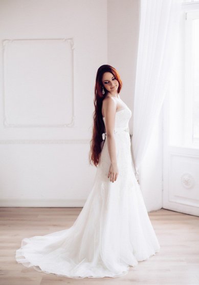 Свадебное платье Беатрис-V44994 - Свадебный салон Vesna