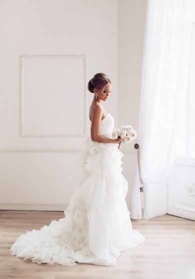 Свадебное платье Валенсия-V44995 - Свадебный салон Vesna