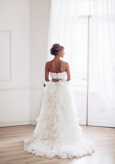 Свадебное платье Валенсия-V44995 - Свадебный салон Vesna