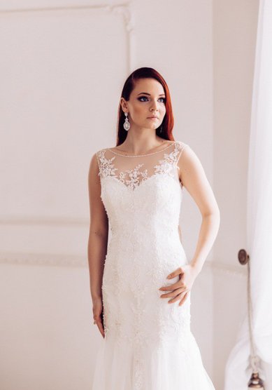 Свадебное платье Вирджиния-V44997 - Свадебный салон Vesna