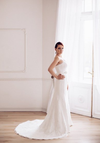 Свадебное платье Лаура-V44998 - Свадебный салон Vesna