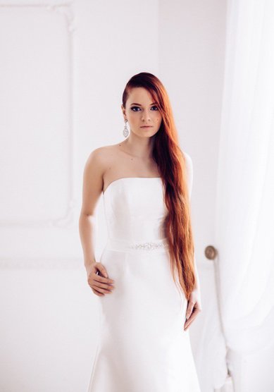 Свадебное платье Эфель-V44999 - Свадебный салон Vesna