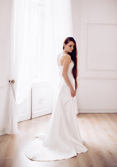 Свадебное платье Эфель-V44999 - Свадебный салон Vesna