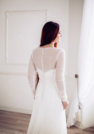 Свадебное платье Севидель-V45005 - Свадебный салон Vesna