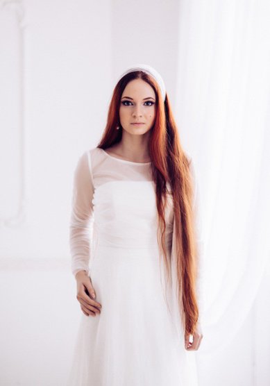 Свадебное платье Севидель-V45005 - Свадебный салон Vesna