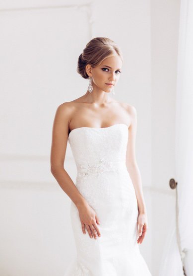 Свадебное платье Селин-V45006 - Свадебный салон Vesna