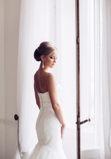 Свадебное платье Селин-V45006 - Свадебный салон Vesna