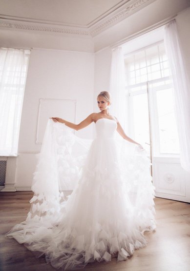 Свадебное платье Феона-V45008 - Свадебный салон Vesna