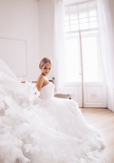 Свадебное платье Феона-V45008 - Свадебный салон Vesna