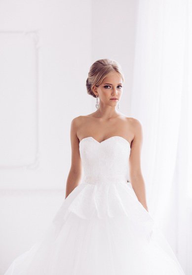 Свадебное платье Эльза-V45009 - Свадебный салон Vesna