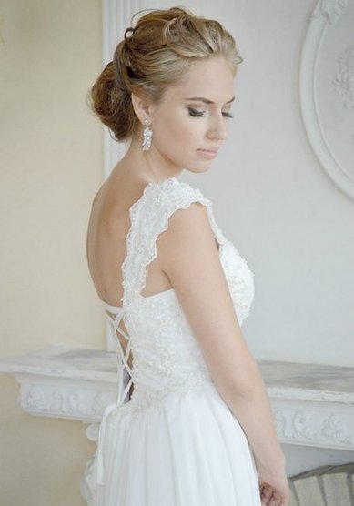 Свадебное платье Амалия-V45266 - Свадебный салон Vesna