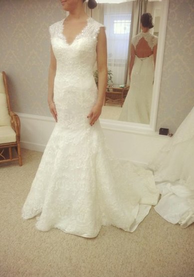 Свадебное платье Камилла-2-V45456 - Свадебный салон Vesna