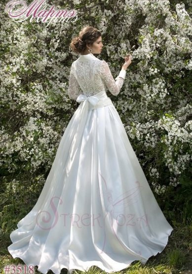 Свадебное платье Мартэ-A45706 - Свадебный салон ALEDA (Гороховая 64)