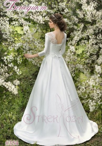 Свадебное платье Бенедикт-A45707 - Свадебный салон ALEDA (Гороховая 64)