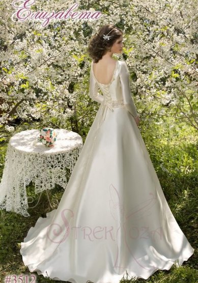 Свадебное платье Елизавета-A45708 - Свадебный салон ALEDA (Гороховая 64)