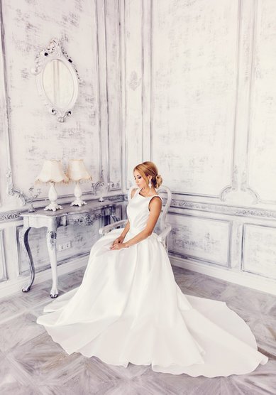 Свадебное платье Тесс-V45752 - Свадебный салон Vesna