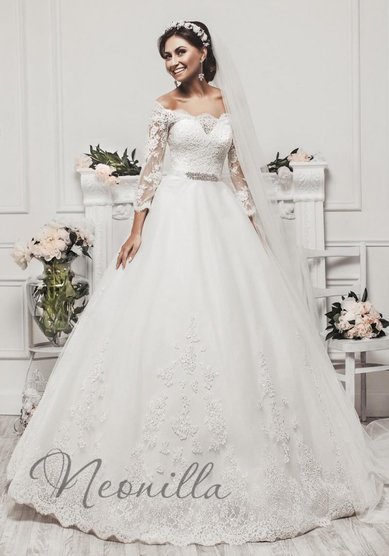 Свадебное платье Грейс-A45997 - Свадебный салон ALEDA (Гороховая 64)