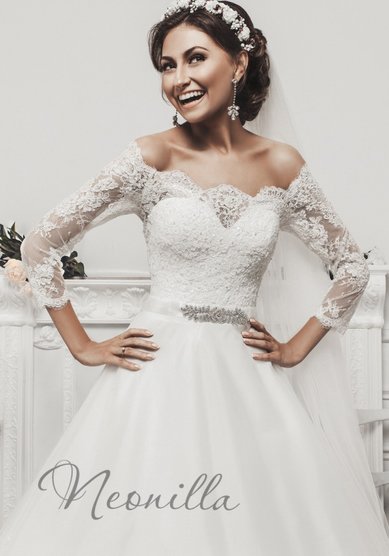 Свадебное платье Грейс-A45997 - Свадебный салон ALEDA (Гороховая 64)