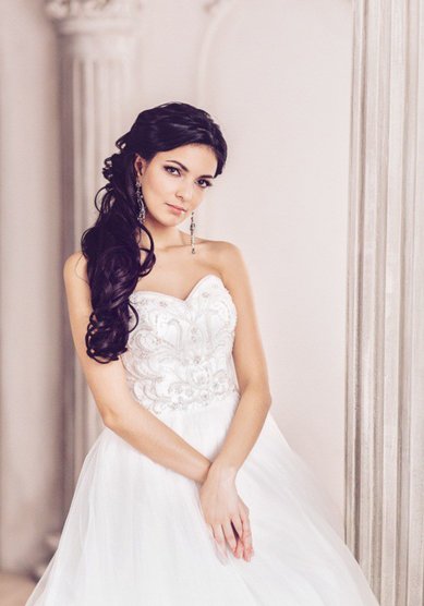 Свадебное платье Елизавета-V46077 - Свадебный салон Vesna