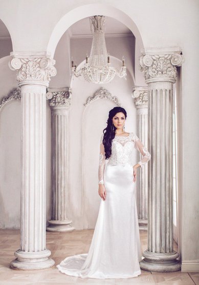 Свадебное платье Британи-V46078 - Свадебный салон Vesna