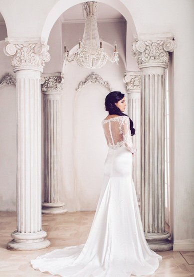 Свадебное платье Британи-V46078 - Свадебный салон Vesna