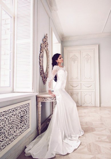 Свадебное платье Британи-V46078 - Свадебный салон Vesna