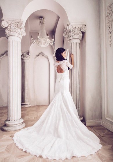 Свадебное платье Алексия-V46079 - Свадебный салон Vesna