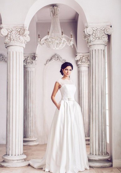 Свадебное платье Тильда-V46343 - Свадебный салон Vesna