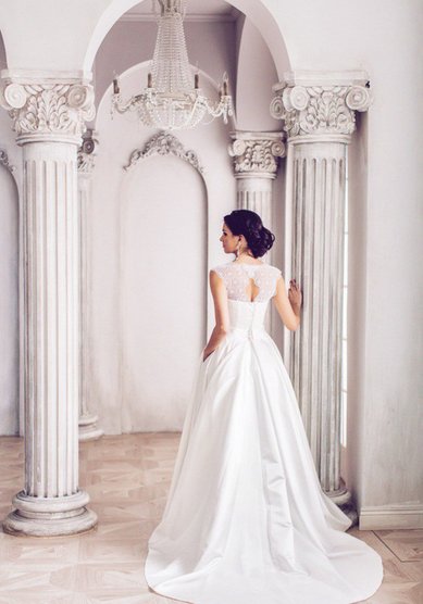 Свадебное платье Тильда-V46343 - Свадебный салон Vesna