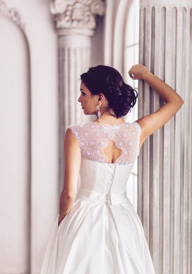 Свадебное платье Тильда-V46343 - Свадебный салон Vesna