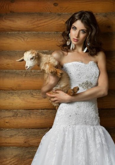 Свадебное платье Рената-A47944 - Свадебный салон ALEDA (Гороховая 64)