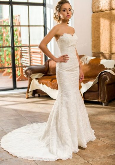 Свадебное платье Таис-A47946 - Свадебный салон ALEDA (Гороховая 64)