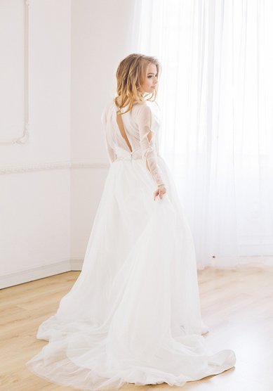 Свадебное платье Севиделия-V48713 - Свадебный салон Vesna