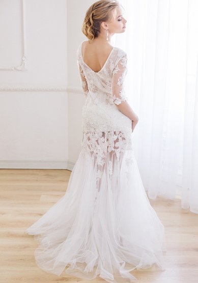 Свадебное платье Марсильеза-V48715 - Свадебный салон Vesna