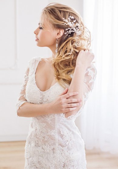 Свадебное платье Марсильеза-V48715 - Свадебный салон Vesna