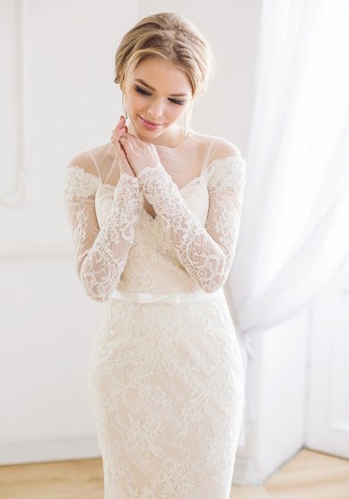 Свадебное платье Мерелин-V48717 - Свадебный салон Vesna