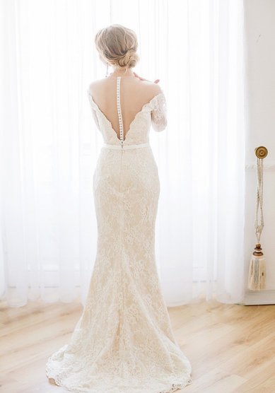 Свадебное платье Мерелин-V48717 - Свадебный салон Vesna