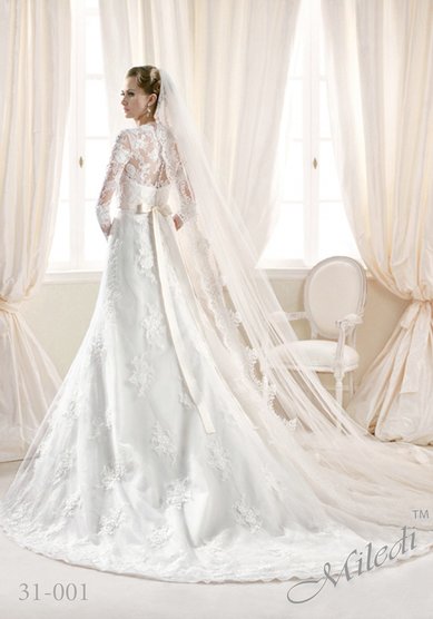 Свадебное платье 31 - 001-V48798 - Свадебный салон VESTA-BRIDE