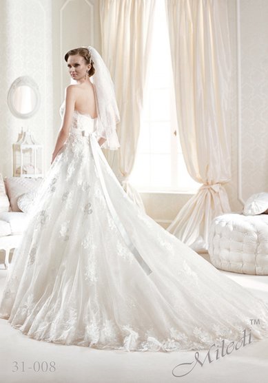 Свадебное платье 31 - 008-V48799 - Свадебный салон VESTA-BRIDE