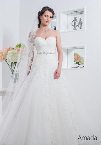 Свадебное платье Амада-A49130 - Свадебный салон ALEDA (Гороховая 64)