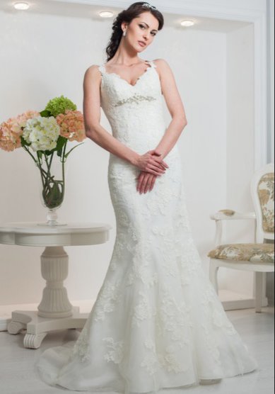 Свадебное платье Амина-A49132 - Свадебный салон ALEDA (Гороховая 64)