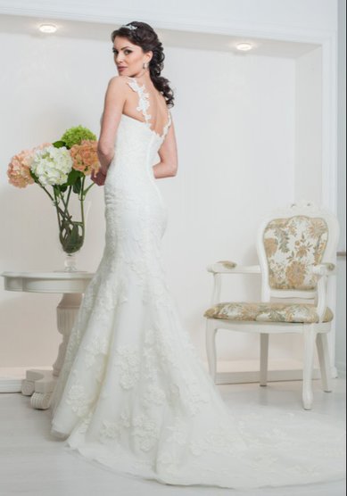 Свадебное платье Амина-A49717 - Свадебный салон ALEDA (Гороховая 64)