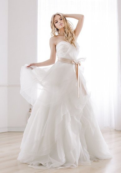 Свадебное платье Обрайд Вайт-V49728 - Свадебный салон Vesna