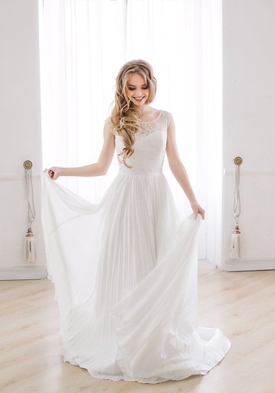 Свадебное платье Кейси-V50876 - Свадебный салон Vesna