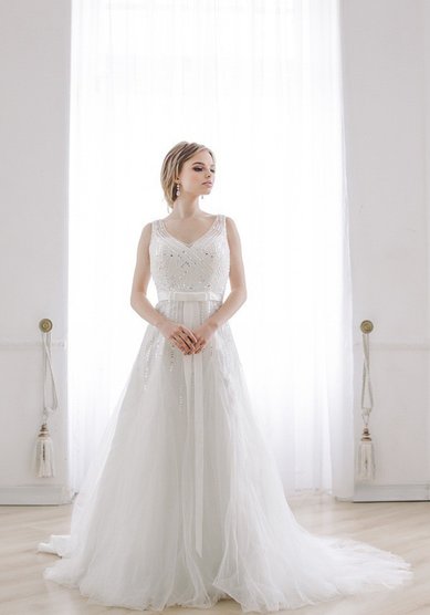 Свадебное платье Шанти-V50928 - Свадебный салон Vesna